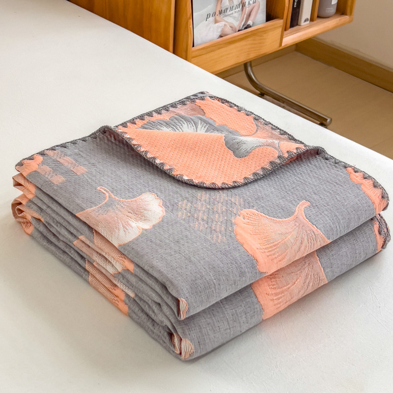 2025 m. antklodė, naujo stiliaus grynos medvilnės trijų sluoksnių siūlų rankšluosčių antklodė, grynos medvilnės biuro pietų pertraukos antklodė, sofos užvalkalas