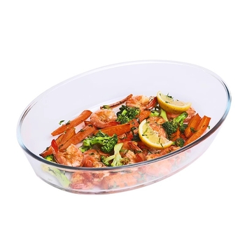 Φούρνος μικροκυμάτων ανθεκτικό στη θερμότητα γυάλινο ταψί φούρνου ψησίματος επιτραπέζια σκεύη φούρνου ψημένο μπολ ρυζιού στον ατμό πιάτα στρογγυλό ορθογώνιο ατμιστό πιάτο ψαριού κρυστάλλινη κατσαρόλα