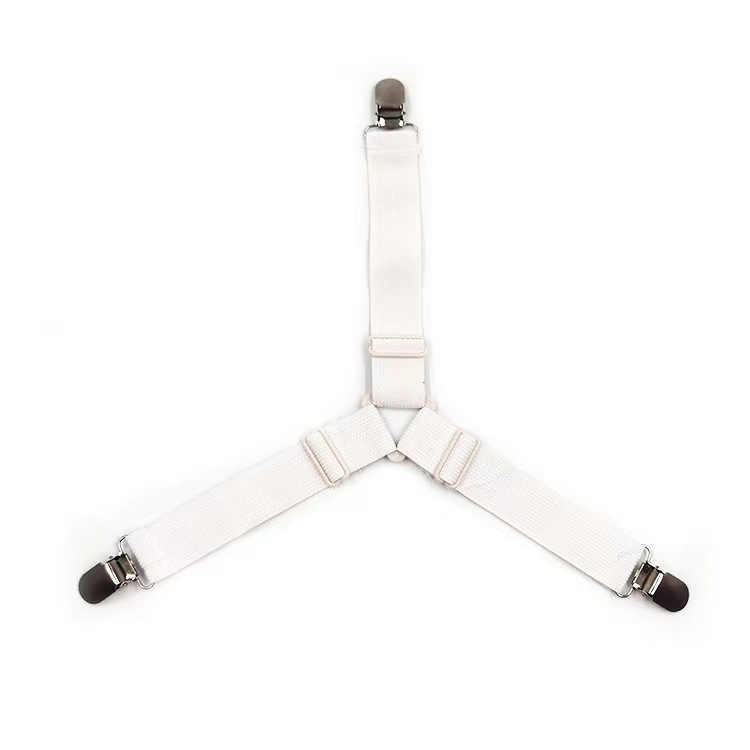 Регулируема закопчалка за закрепване на чаршаф, която държи на място скоба за легло тип „queen size“, закопчалка за диван