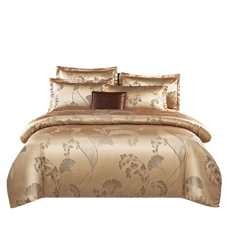 Užsienio prekybos kelių dydžių žakardo keturių dalių rinkinys iš „Aliexpress“, „Amazon Source Micro-Mall“ didmeninės prekybos gamyklos perkamiausias rinkinys