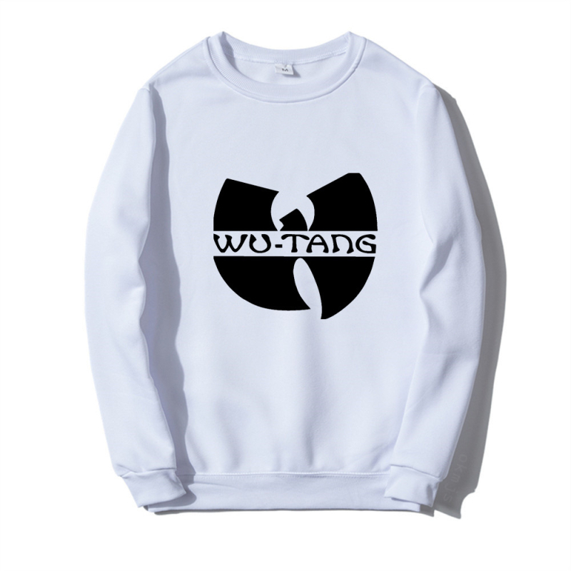 2025-ös, határokon átnyúló, kreatív, férfi és női kerek nyakú pulóver, tavaszi és őszi, hosszú ujjú, lezser, Wu Clan rockzenekar mintás pulóver