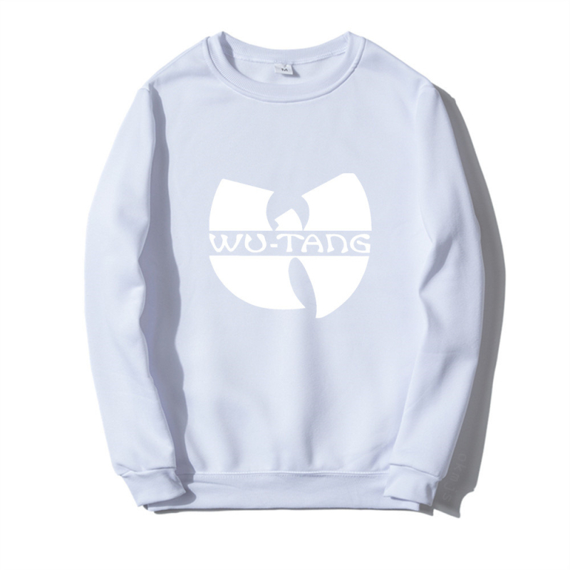 2025-ös, határokon átnyúló, kreatív, férfi és női kerek nyakú pulóver, tavaszi és őszi, hosszú ujjú, lezser, Wu Clan rockzenekar mintás pulóver