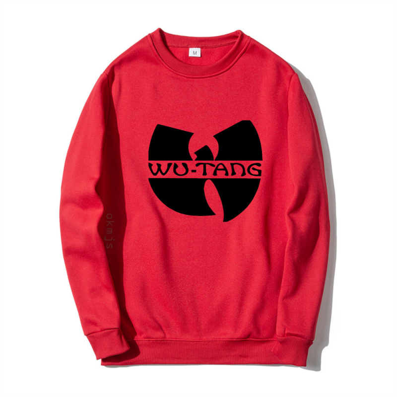 2025-ös, határokon átnyúló, kreatív, férfi és női kerek nyakú pulóver, tavaszi és őszi, hosszú ujjú, lezser, Wu Clan rockzenekar mintás pulóver