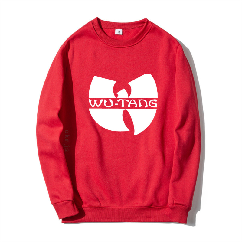 2025-ös, határokon átnyúló, kreatív, férfi és női kerek nyakú pulóver, tavaszi és őszi, hosszú ujjú, lezser, Wu Clan rockzenekar mintás pulóver