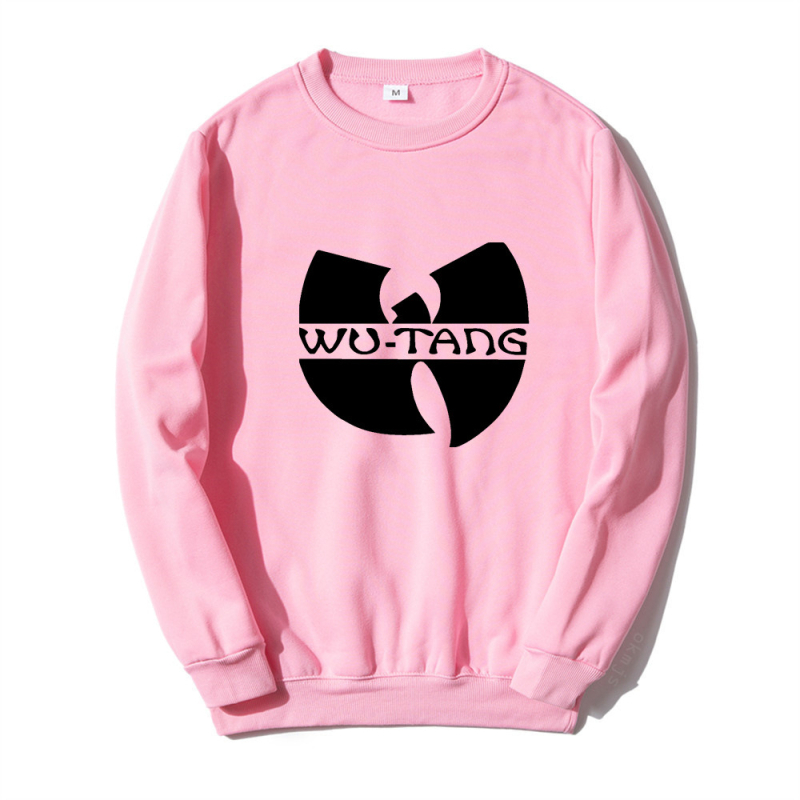 2025-ös, határokon átnyúló, kreatív, férfi és női kerek nyakú pulóver, tavaszi és őszi, hosszú ujjú, lezser, Wu Clan rockzenekar mintás pulóver