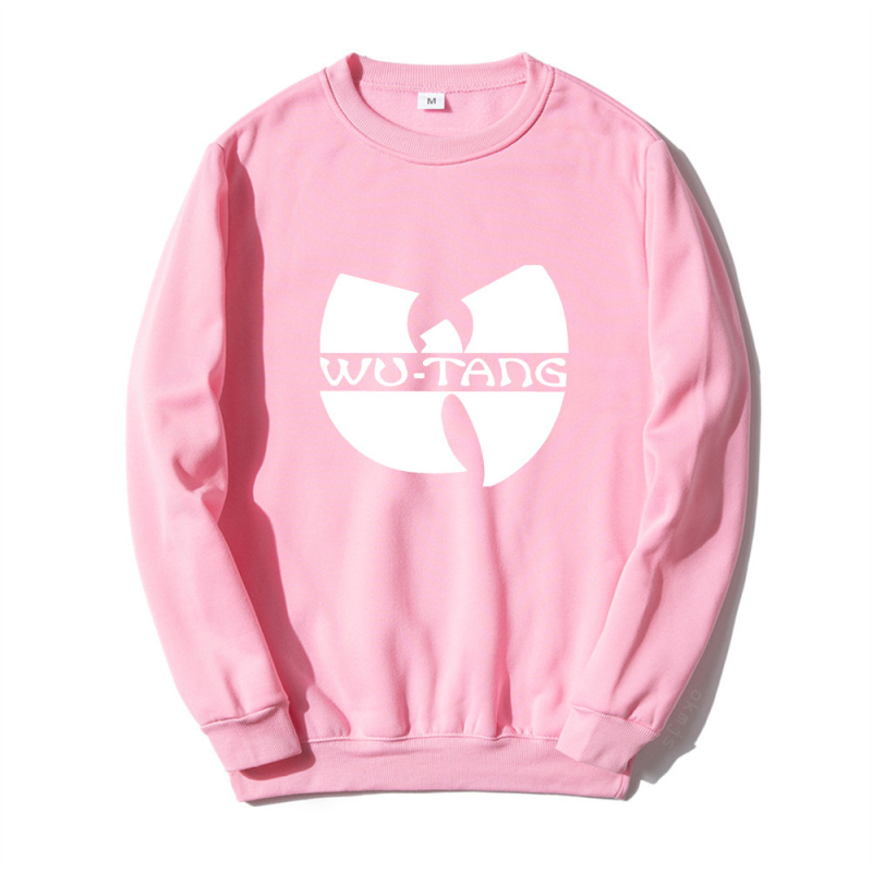 2025-ös, határokon átnyúló, kreatív, férfi és női kerek nyakú pulóver, tavaszi és őszi, hosszú ujjú, lezser, Wu Clan rockzenekar mintás pulóver