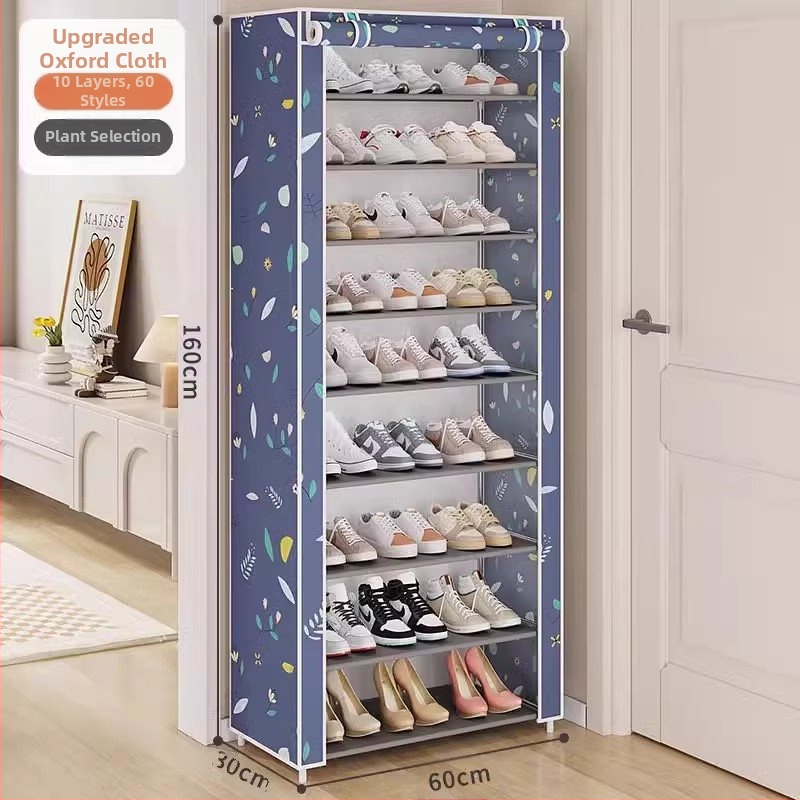 Kingariiul ühiselamu üürituba Lihtne majapidamises kasutatav siseruumides kasutatav tolmukindel mitmekihiline kingakapp Kitsas ukseava hoiustamine Ökonoomne