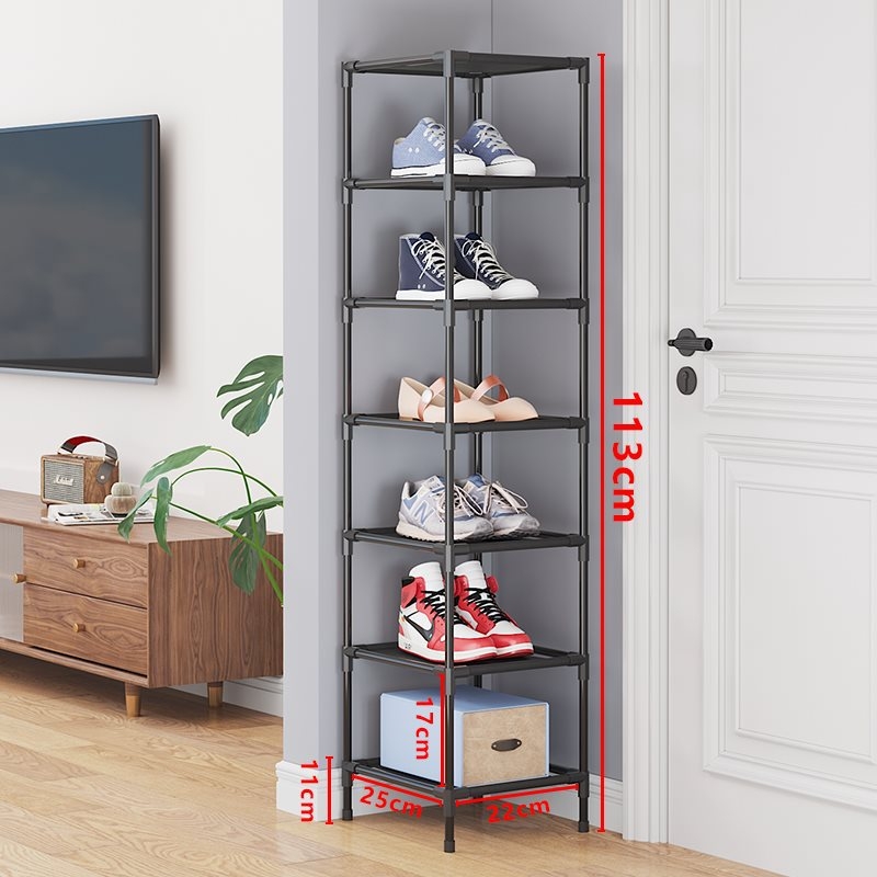 Kingariiul ühiselamu üürituba Lihtne majapidamises kasutatav siseruumides kasutatav tolmukindel mitmekihiline kingakapp Kitsas ukseava hoiustamine Ökonoomne