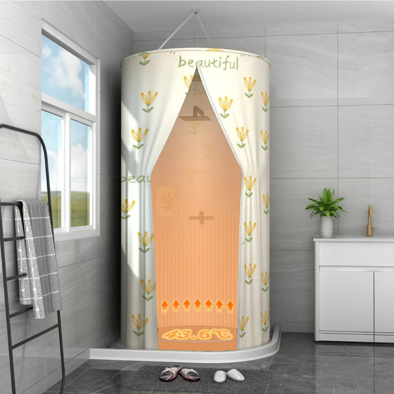 Vannitoa dušikardin Veekindel riie Vannitoa dušitelk Vannikate Vannitelk Talvine majapidamisisolatsioonikate Soe vann Foto paksenemine