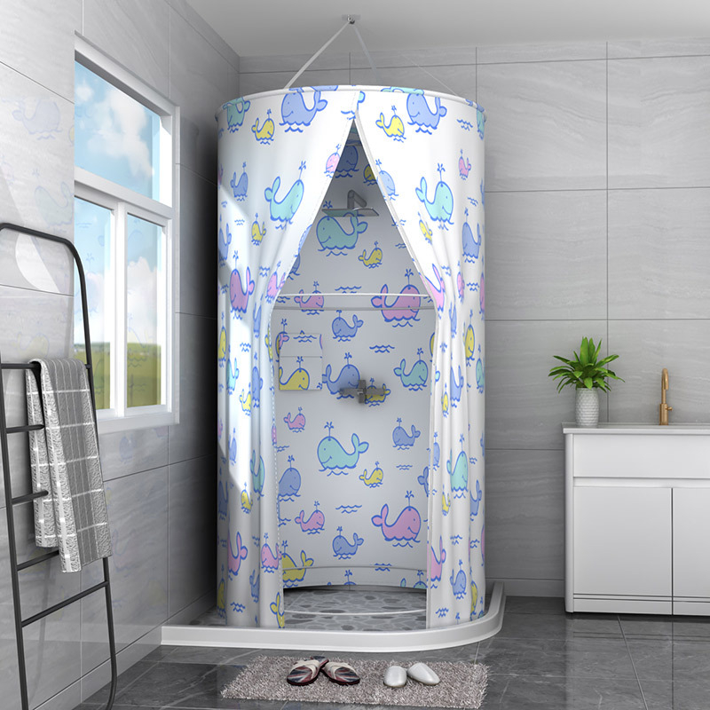 Vannitoa dušikardin Veekindel riie Vannitoa dušitelk Vannikate Vannitelk Talvine majapidamisisolatsioonikate Soe vann Foto paksenemine