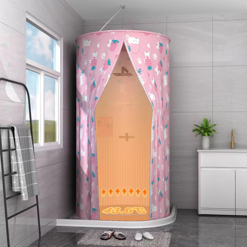 Vannitoa dušikardin Veekindel riie Vannitoa dušitelk Vannikate Vannitelk Talvine majapidamisisolatsioonikate Soe vann Foto paksenemine