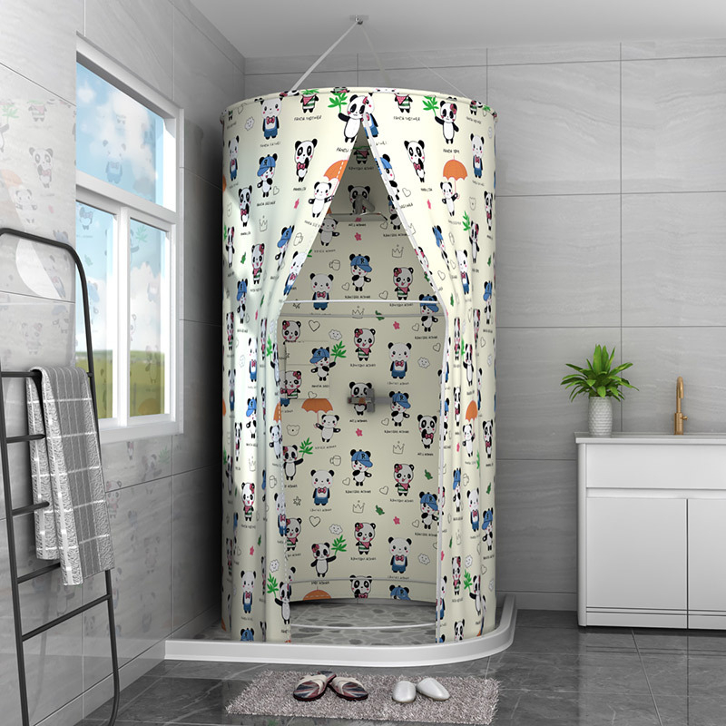 Vannitoa dušikardin Veekindel riie Vannitoa dušitelk Vannikate Vannitelk Talvine majapidamisisolatsioonikate Soe vann Foto paksenemine