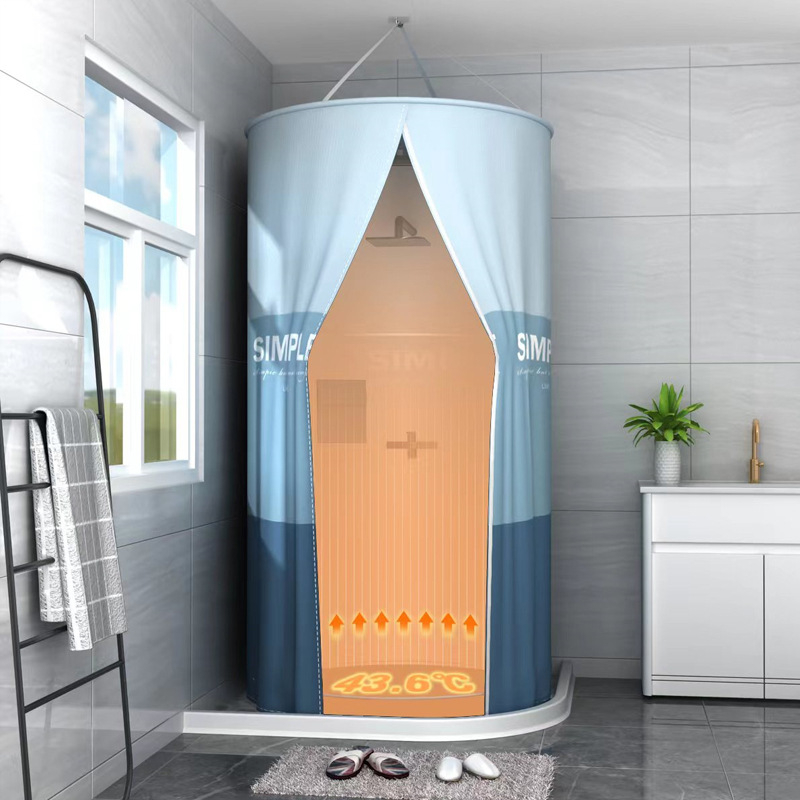 Vannitoa dušikardin Veekindel riie Vannitoa dušitelk Vannikate Vannitelk Talvine majapidamisisolatsioonikate Soe vann Foto paksenemine