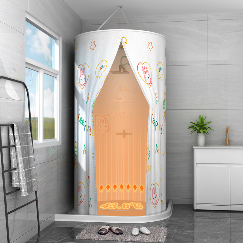 Vannitoa dušikardin Veekindel riie Vannitoa dušitelk Vannikate Vannitelk Talvine majapidamisisolatsioonikate Soe vann Foto paksenemine