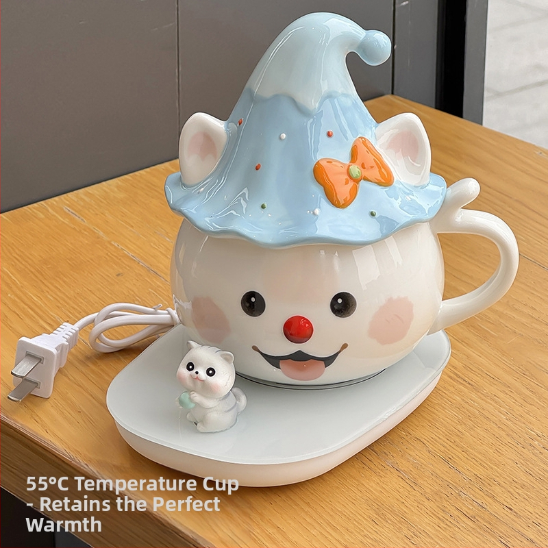 Tüdrukutele mõeldud kruus, nägus kontori kummitustega veekruus, sünnipäevakingitus, eriti ilusa kassikujuline keraamika hulgimüük