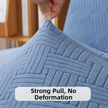 Единичен разтегателен диван, сгъваем, с двойно предназначение, без подлакътници, калъф за диван „всичко в едно“, прав ред, опростен, устойчив на петна