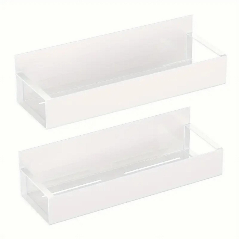 Pārrobežu ledusskapja sānu piekaramā magnētiskā absorbcijas uzglabāšanas kaste virtuves uzglabāšanas apdares uzglabāšanas caurumu dēļa magnētiskais sienas plaukts