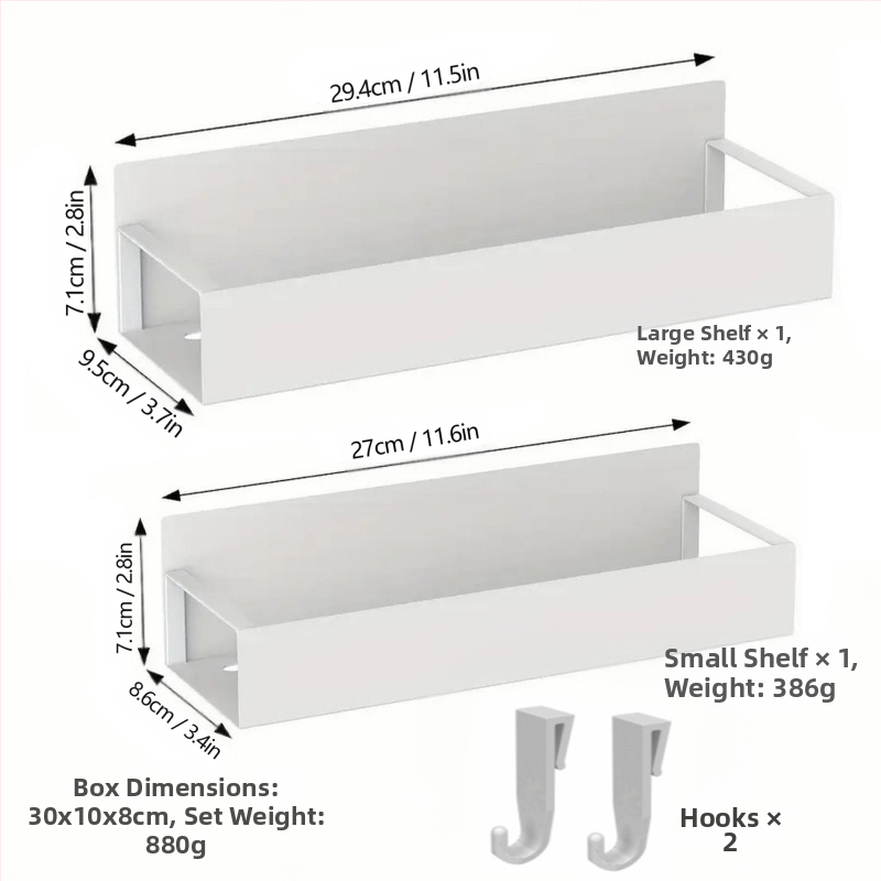 Pārrobežu ledusskapja sānu piekaramā magnētiskā absorbcijas uzglabāšanas kaste virtuves uzglabāšanas apdares uzglabāšanas caurumu dēļa magnētiskais sienas plaukts