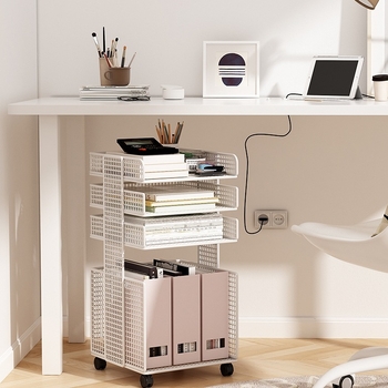 Zemgalda failu glabāšanas plaukts, uz grīdas novietojams, daudzslāņu, mobilais ratiņu failu skapis, slāņots glabāšanas plaukts, biroja darba stacija
