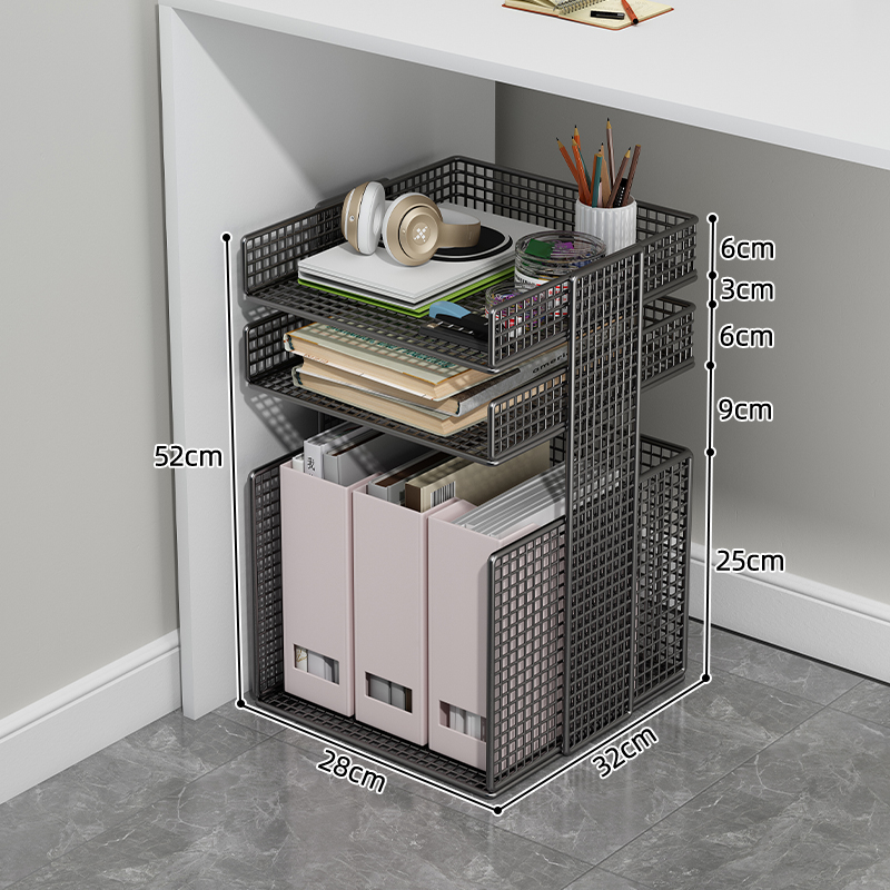 Zemgalda failu glabāšanas plaukts, uz grīdas novietojams, daudzslāņu, mobilais ratiņu failu skapis, slāņots glabāšanas plaukts, biroja darba stacija