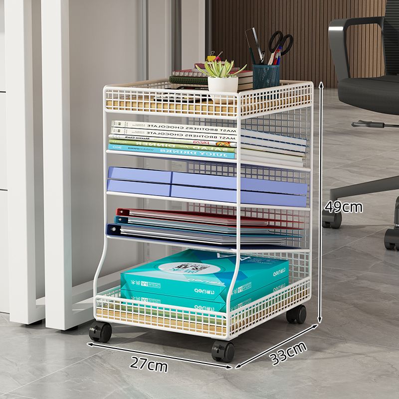 Zemgalda failu glabāšanas plaukts, uz grīdas novietojams, daudzslāņu, mobilais ratiņu failu skapis, slāņots glabāšanas plaukts, biroja darba stacija