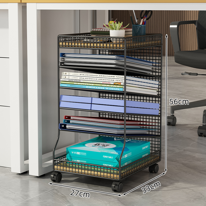 Zemgalda failu glabāšanas plaukts, uz grīdas novietojams, daudzslāņu, mobilais ratiņu failu skapis, slāņots glabāšanas plaukts, biroja darba stacija