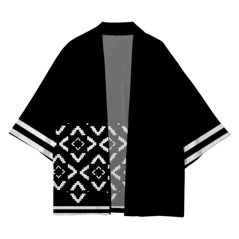 Hiina stiilis ukiyo-e Jaapani kimono keep sulgedest kootud rüü Prantsuse koduriiete 3D digitaaltrüki tehase otsemüük