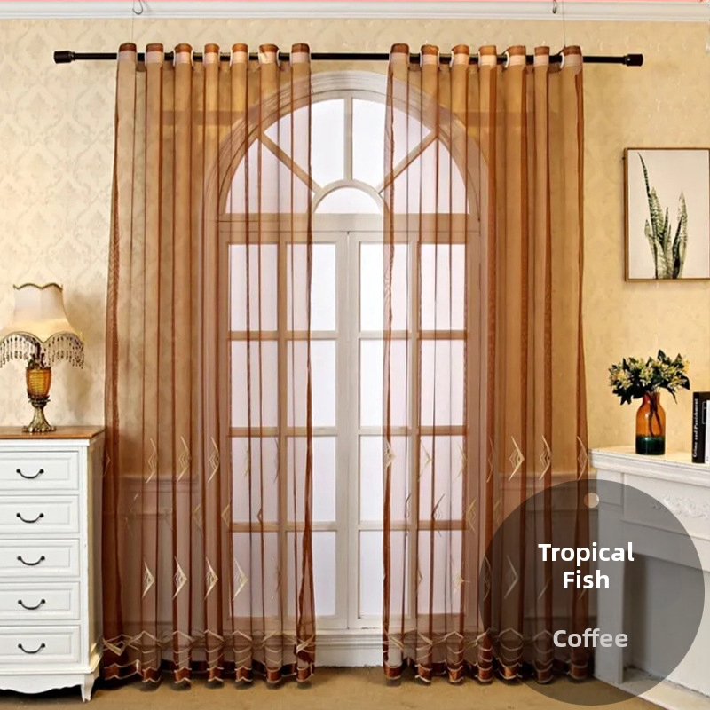 Nagykereskedelmi francia csipke ablakfüggöny otthoni nappali hálószoba félárnyékoló ablakfüggöny romantikus fehér csipke erkélyfüggöny