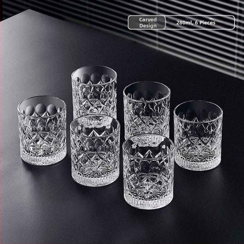 Viskiklaas majapidamiskristallklaas brändiveiniklaas loominguline õlleklaasi baarikomplekt