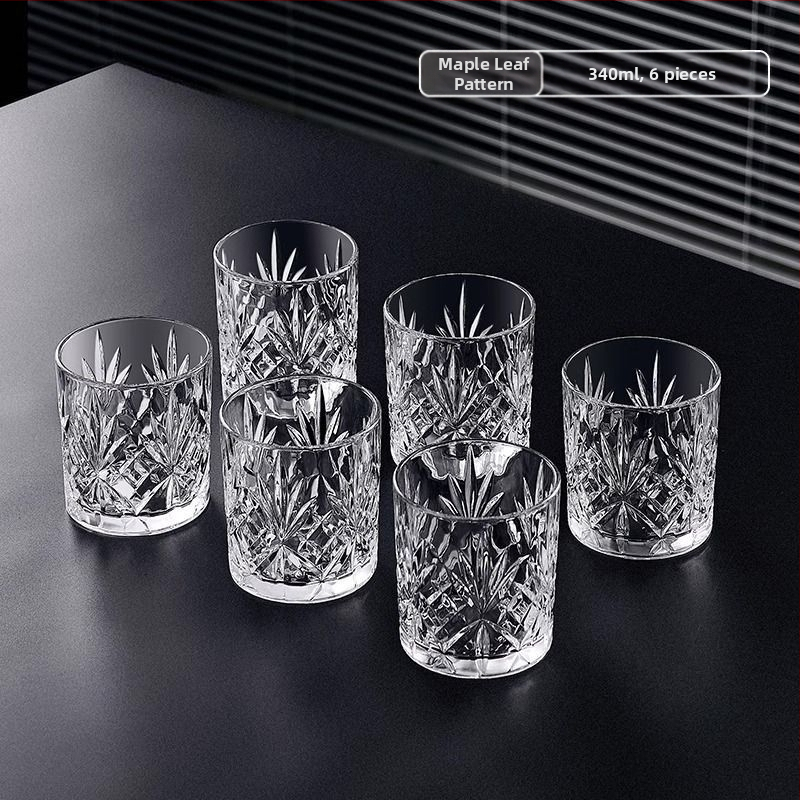 Viskiklaas majapidamiskristallklaas brändiveiniklaas loominguline õlleklaasi baarikomplekt