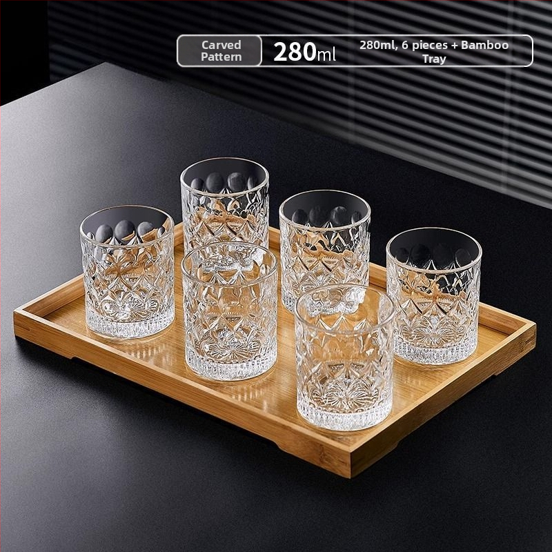 Viskiklaas majapidamiskristallklaas brändiveiniklaas loominguline õlleklaasi baarikomplekt