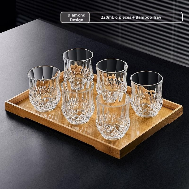 Viskiklaas majapidamiskristallklaas brändiveiniklaas loominguline õlleklaasi baarikomplekt