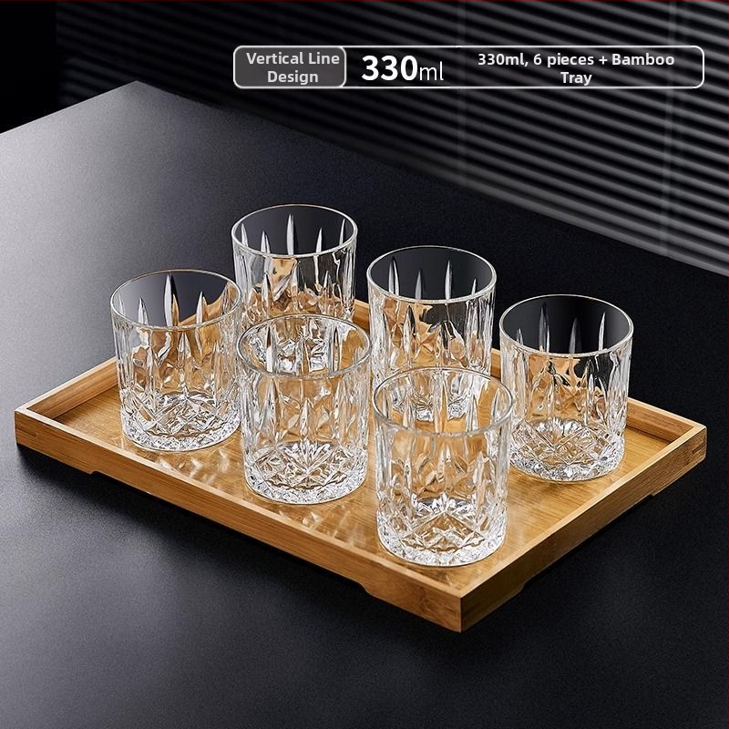 Viskiklaas majapidamiskristallklaas brändiveiniklaas loominguline õlleklaasi baarikomplekt