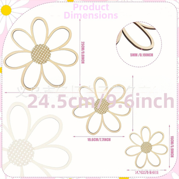 Διακόσμηση μπάνιου Amazon Room Farmhouse Ξύλινη κρεμαστή πινακίδα τοίχου με λουλούδια, μαργαρίτα, κρεμαστή πλάκα, οικογενειακή πινακίδα