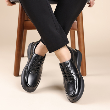 Ανδρικά Δερμάτινα Παπούτσια Autum New Commuter Business Γνήσια Δερμάτινα Casual Παπούτσια Ανδρικά Αθλητικά Παπούτσια Trend Άνετα και Αναπνέοντα Sneakers