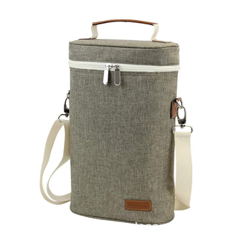 2 pudeliga isoleeritud veinikott, kahe pudeliga veinijahutuskott, alumiiniumfooliumiga paksendatud punase veini jahutuskott, jääkottide kohandamine