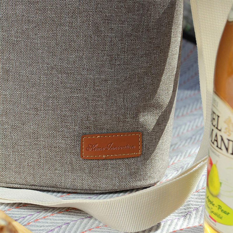 Väliskaubanduse eksport katioonse veekindla Oxfordi riidest isolatsioonikott nelja pudeli kõrgekvaliteedilise külma veini kinkekotiga