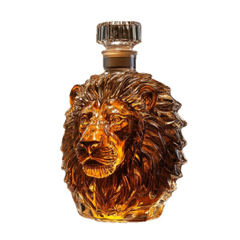 Whisky dekantáló, Boros dekantáló, Állat alakú borosüveg, Átlátszó borkészlet, Oroszlán dekantáló