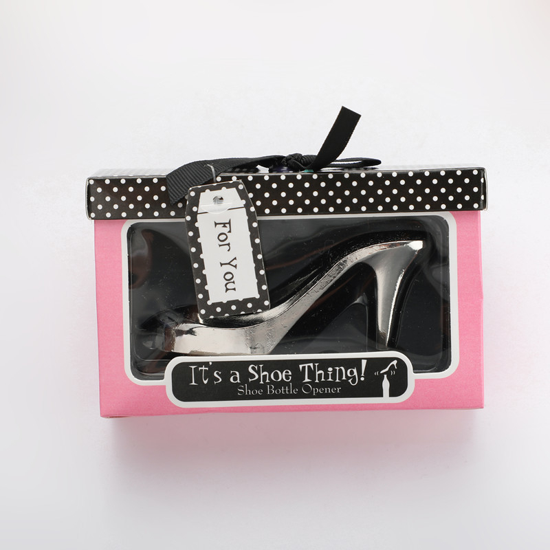 Határokon átnyúló kreatív magas sarkú cipős üvegnyitó esküvői ünnepi parti parti kis ajándék sörös üvegnyitó műtárgynyitó