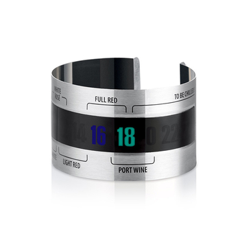 Borosüveg rozsdamentes acél hőmérő vörösbor hőmérő hőmérsékletmérő pálca vörösbor előmelegítő gyártó nagykereskedelem