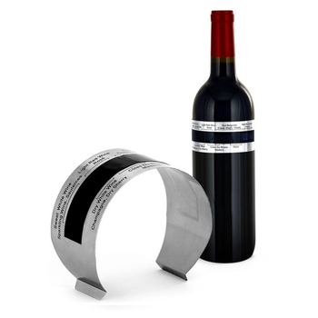 Borosüveg rozsdamentes acél hőmérő vörösbor hőmérő hőmérsékletmérő pálca vörösbor előmelegítő gyártó nagykereskedelem