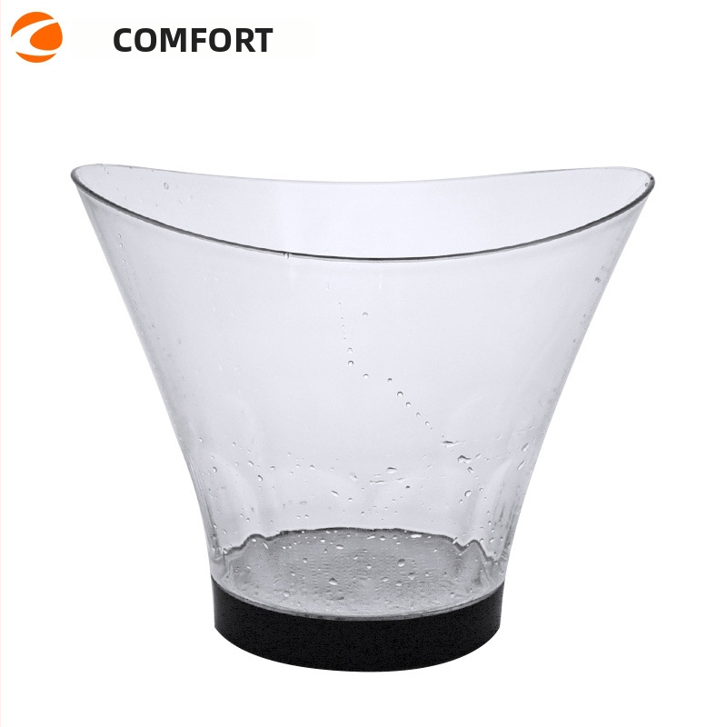 Нова кофа за лед с LED кофа за лед, висок клас кофа за шампанско, комплект за вино, парти държач за вино, разнообразие от светлини по избор, директни продажби от фабриката