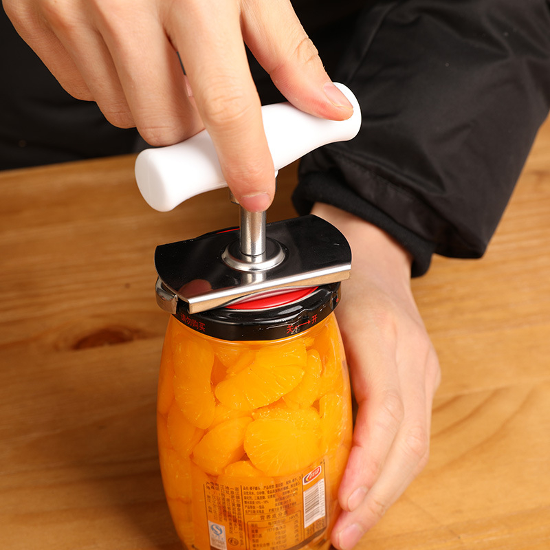 Deschideți capacul sticlei cu șurub din oțel inoxidabil pentru conserve de sticlă, instrument de deschidere a conservelor de sticlă, economisind forță de muncă, sos de chili, șurubelniță