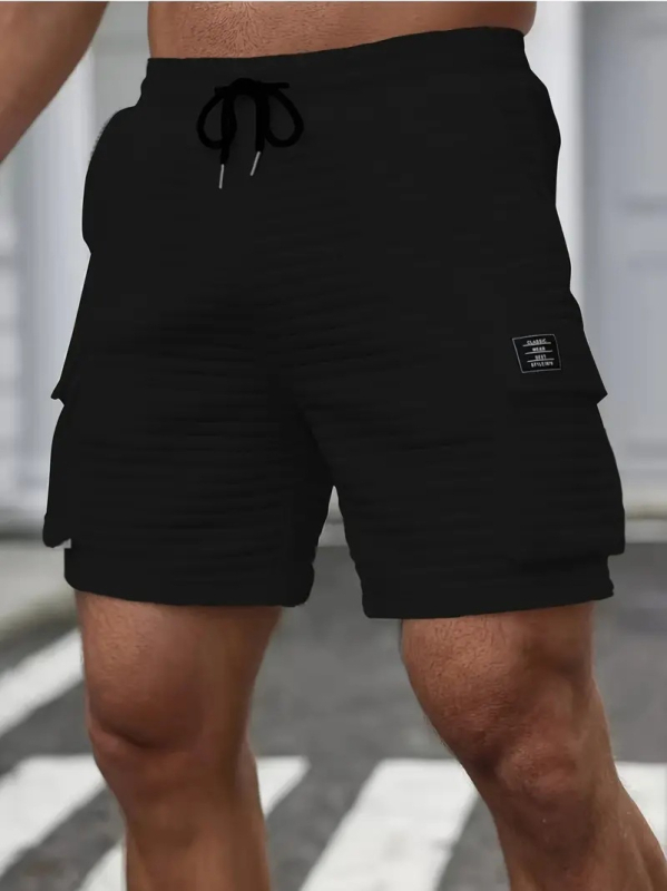 Pantaloni scurți cargo pantaloni retro japonezi stil original american Hong Kong coreean pantaloni scurți la modă pentru bărbați până la genunchi pantaloni scurți studenți