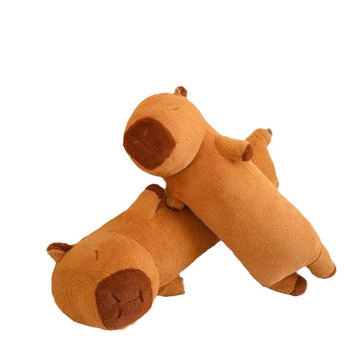 Κούκλα Kapibara Capybara Χαριτωμένο βελούδινο παιχνίδι μαξιλάρι ύπνου κούκλα ύπνου δώρο για κορίτσια