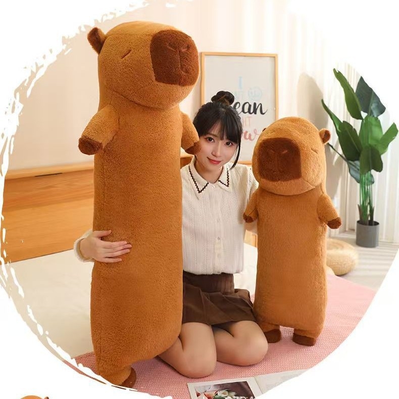 Kapibara Kapybara Bábika Roztomilá plyšová hračka Spací vankúš Spacia bábika Dievča Darček