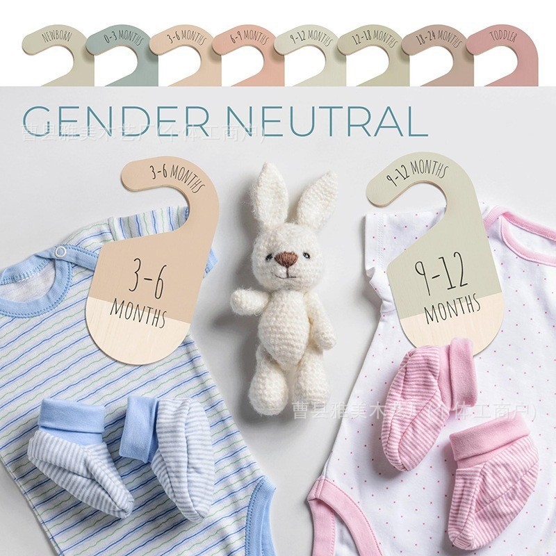 Új baba fa elválasztó otthon hálószoba szekrény méretű elválasztó fa babaruhák elválasztó tányér