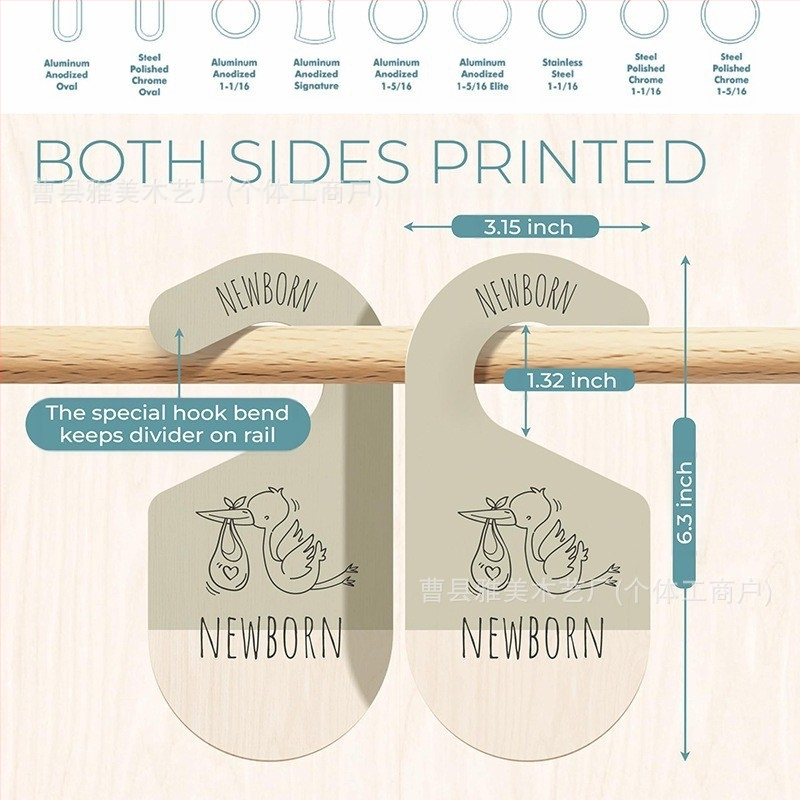 Új baba fa elválasztó otthon hálószoba szekrény méretű elválasztó fa babaruhák elválasztó tányér