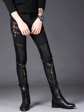 2024 őszi farmernadrág, férfi új, rugalmas, karcsúsított, lezser, négy évszakos, fekete, kis méretű, egyenes szárú, karcsúsított, ifjúsági karcsúsított nadrág