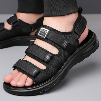 Καλοκαιρινά Σανδάλια Ανδρικά Σανδάλια με Ανοιχτά Δάχτυλα Μοντέρνα Casual Explosions Ανθεκτικά στη φθορά Παπούτσια για Εξωτερική Χρήση, Ανδρικά Casual Σανδάλια